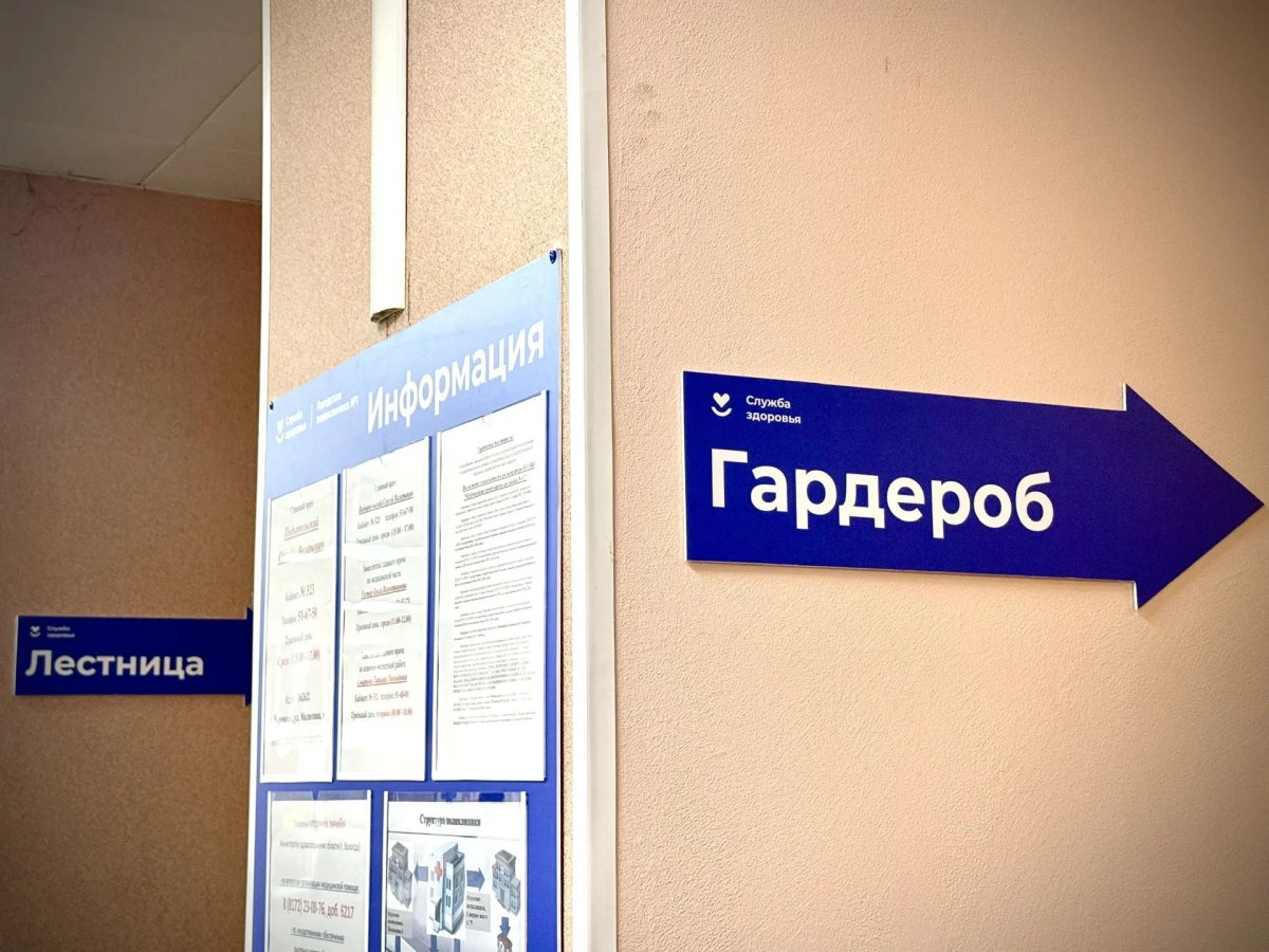 изготовление навигационных указателей служба здоровья